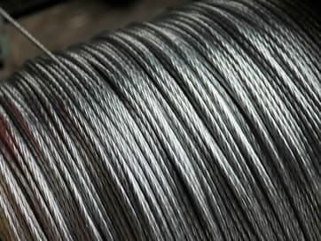 Galvanized steel strands